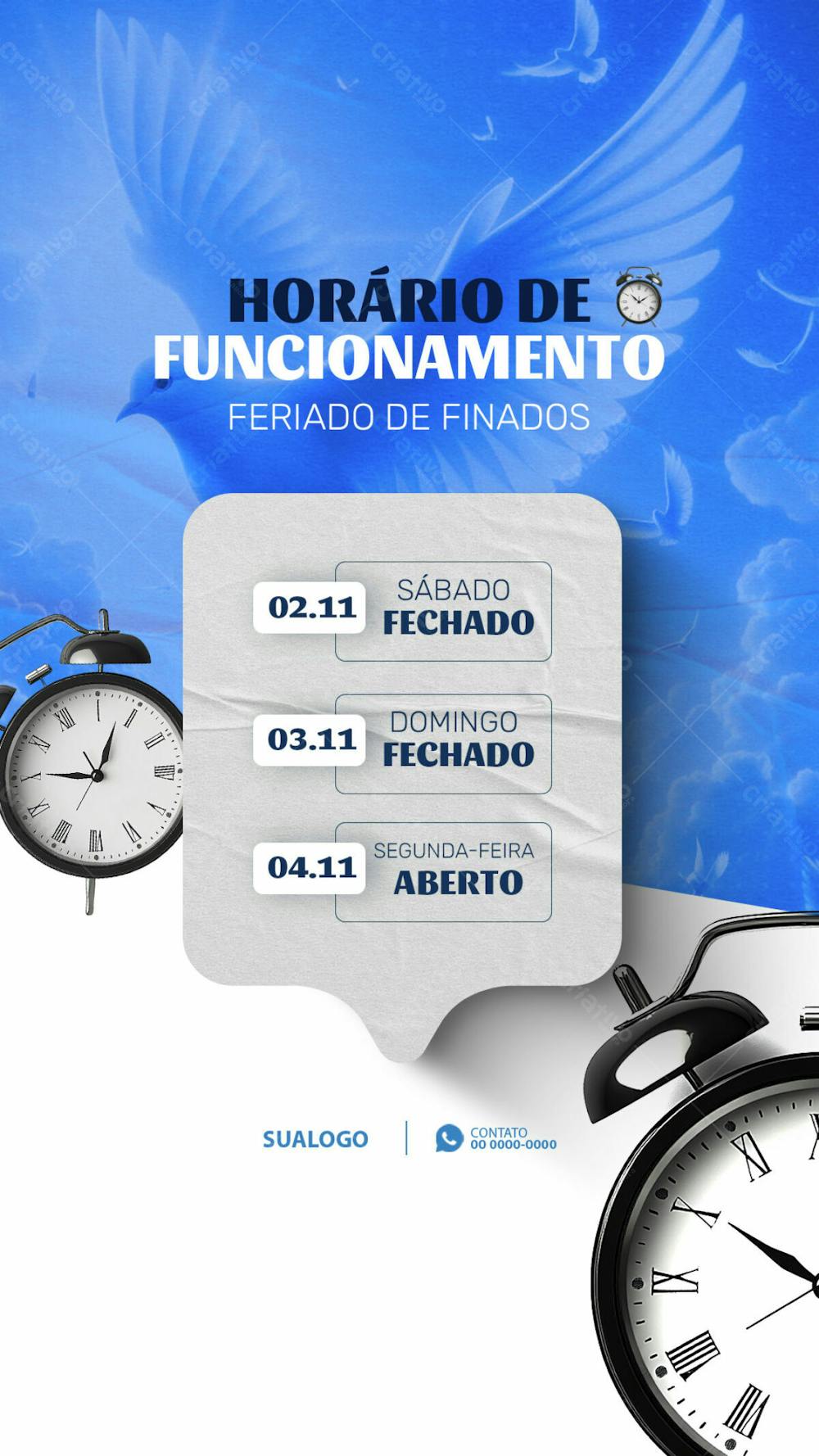 Horario De Funcionamento Finados St