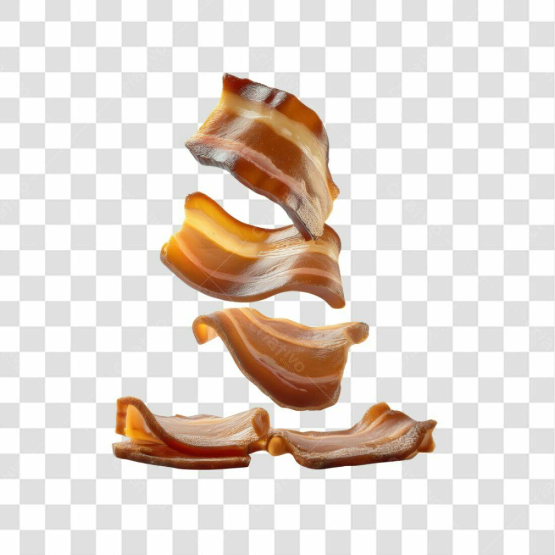 Icone de Bacon PNG com fundo transparente