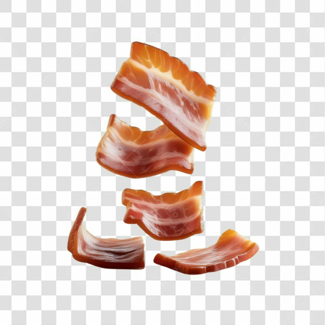 Icone de Bacon PNG com fundo transparente