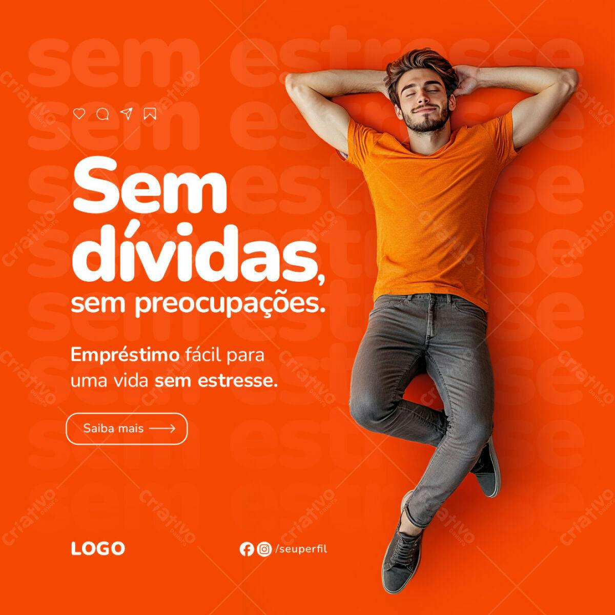 Post para Empréstimo PSD Editável