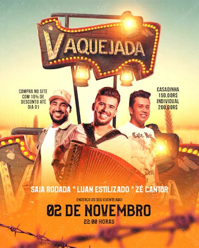 Vaquejada Evento Show Festa Balada Feed