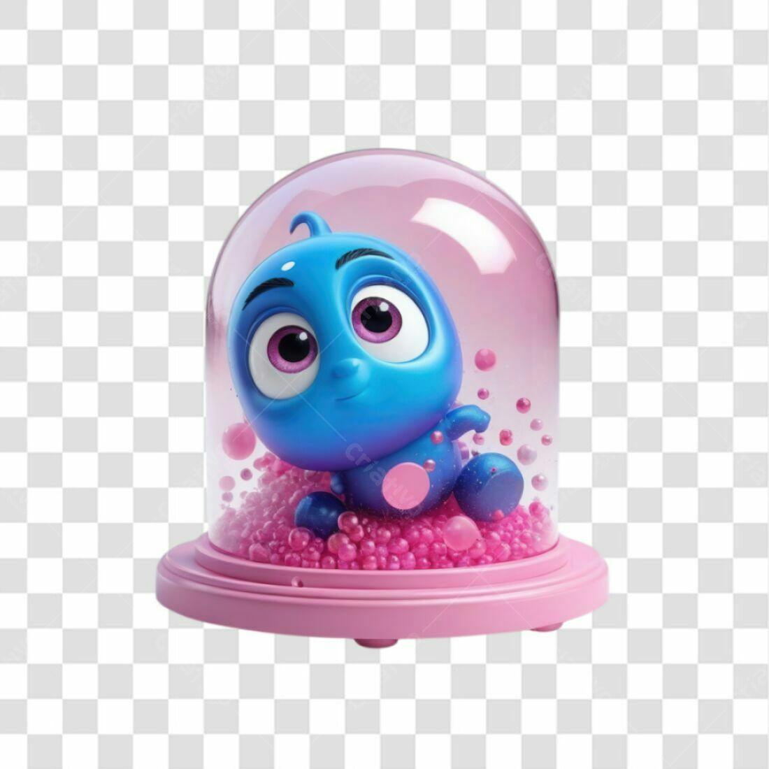 Icone personagem infantil PNG com fundo transparente