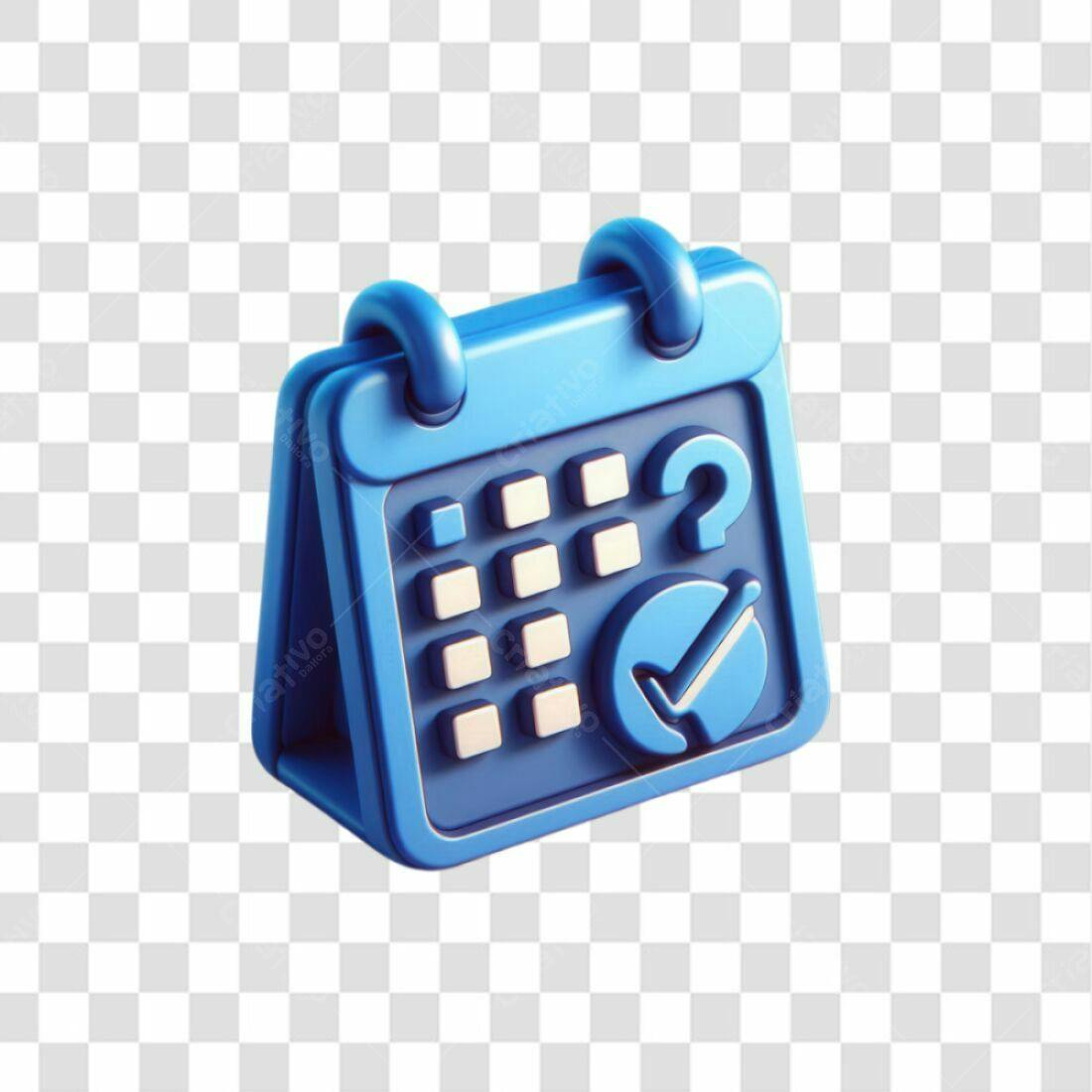 Ícone Calendário Agendamento PNG com fundo transparente