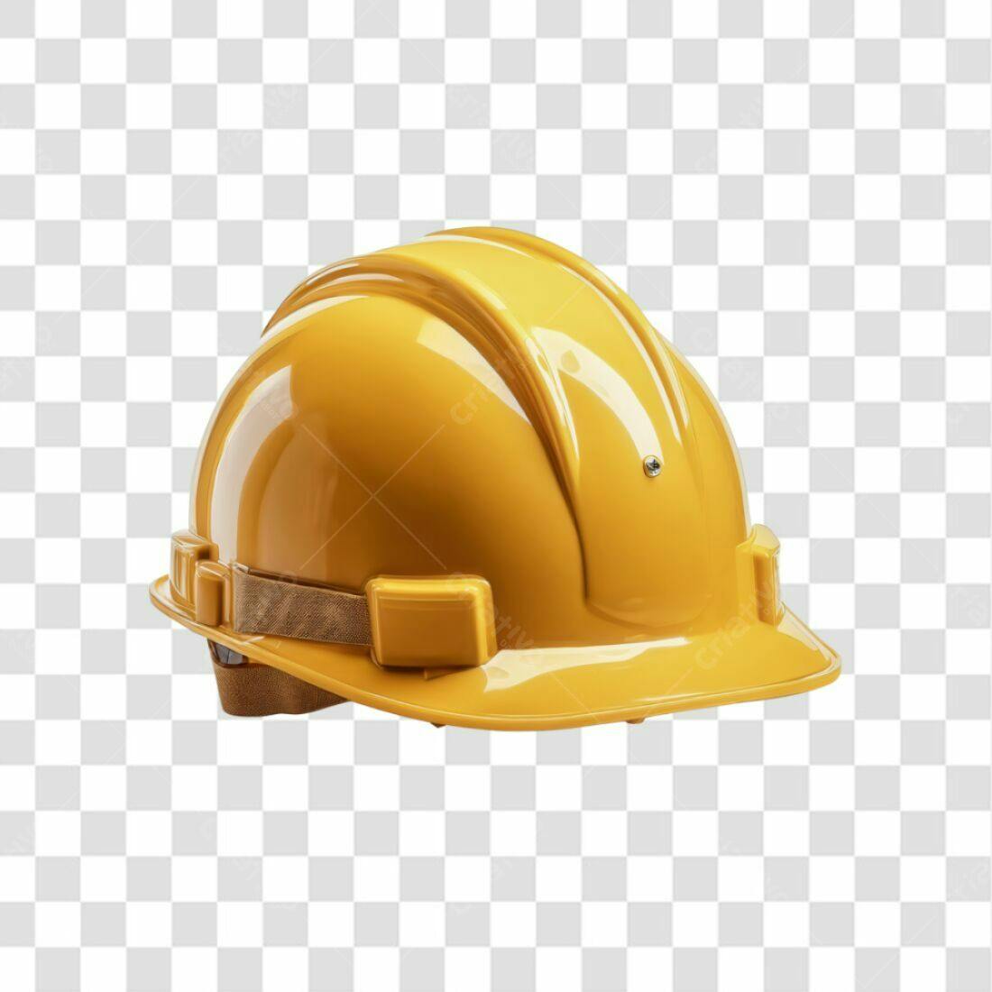 Icone de capacete amarelo PNG com fundo transparente
