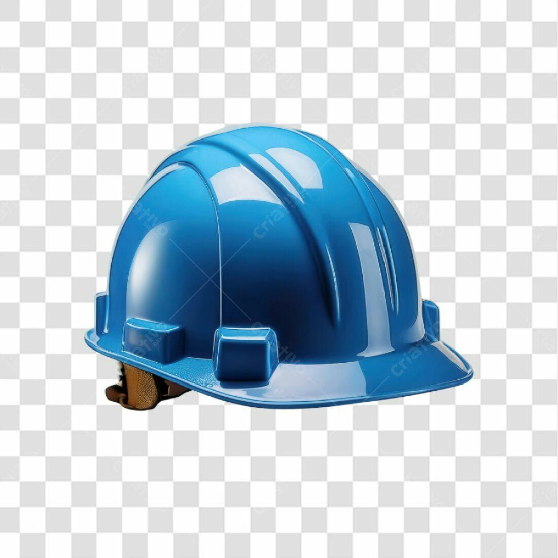 Icone de capacete azul PNG com fundo transparente