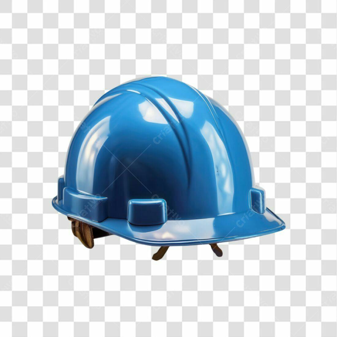 Icone de Capacete Azul PNG com fundo transparente