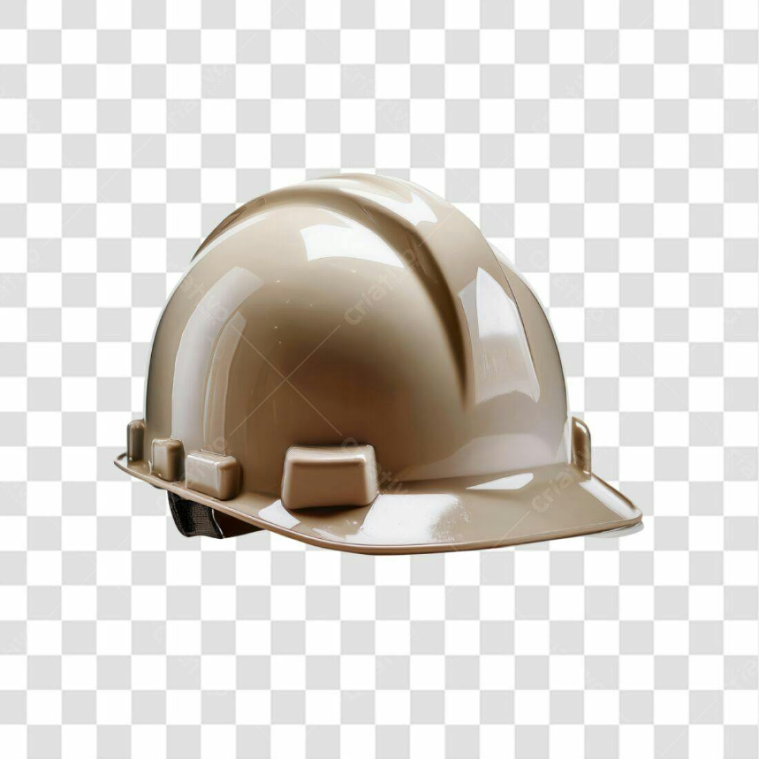 Icone de Capacete Bege PNG com fundo transparente