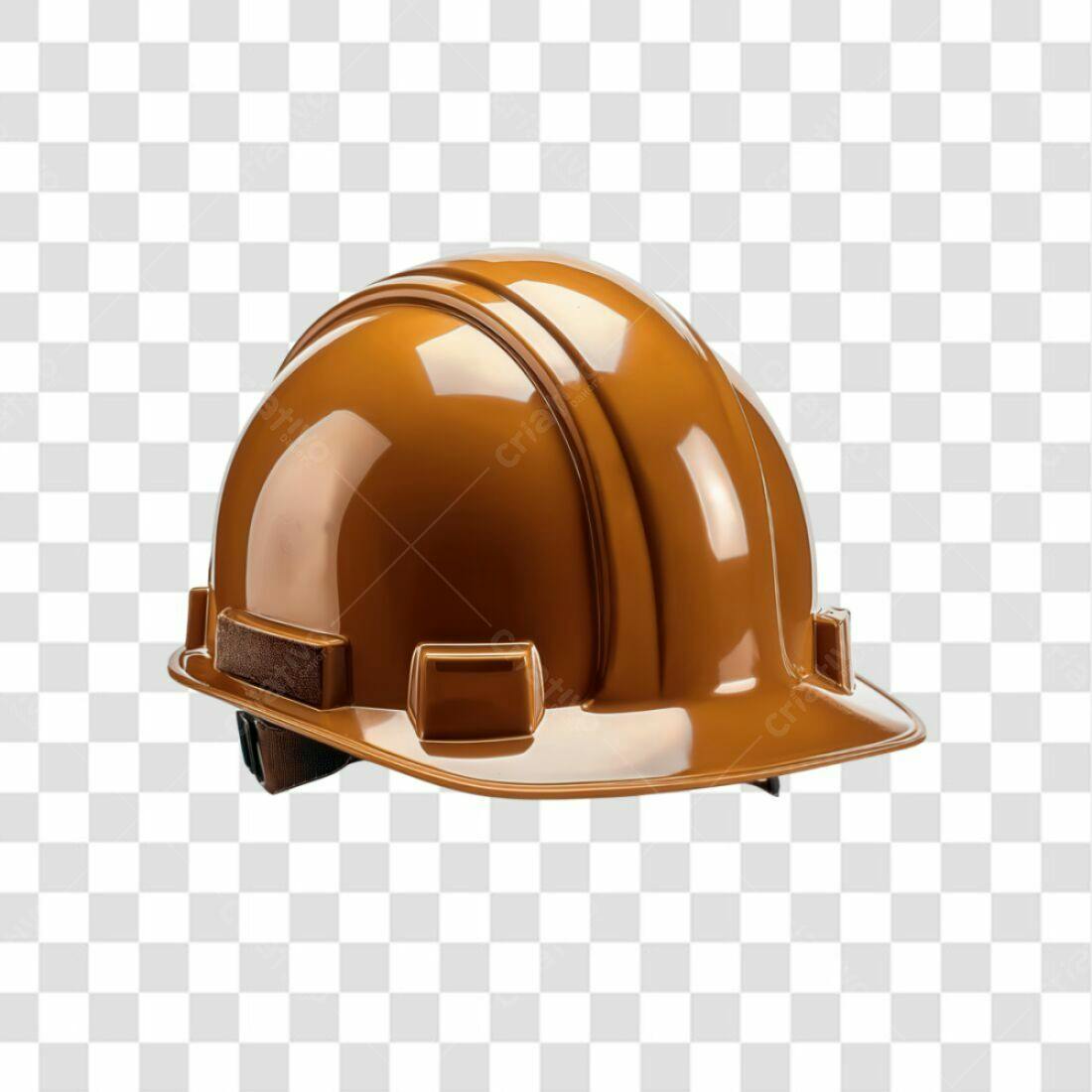Icone de capacete marrom PNG com fundo transparente