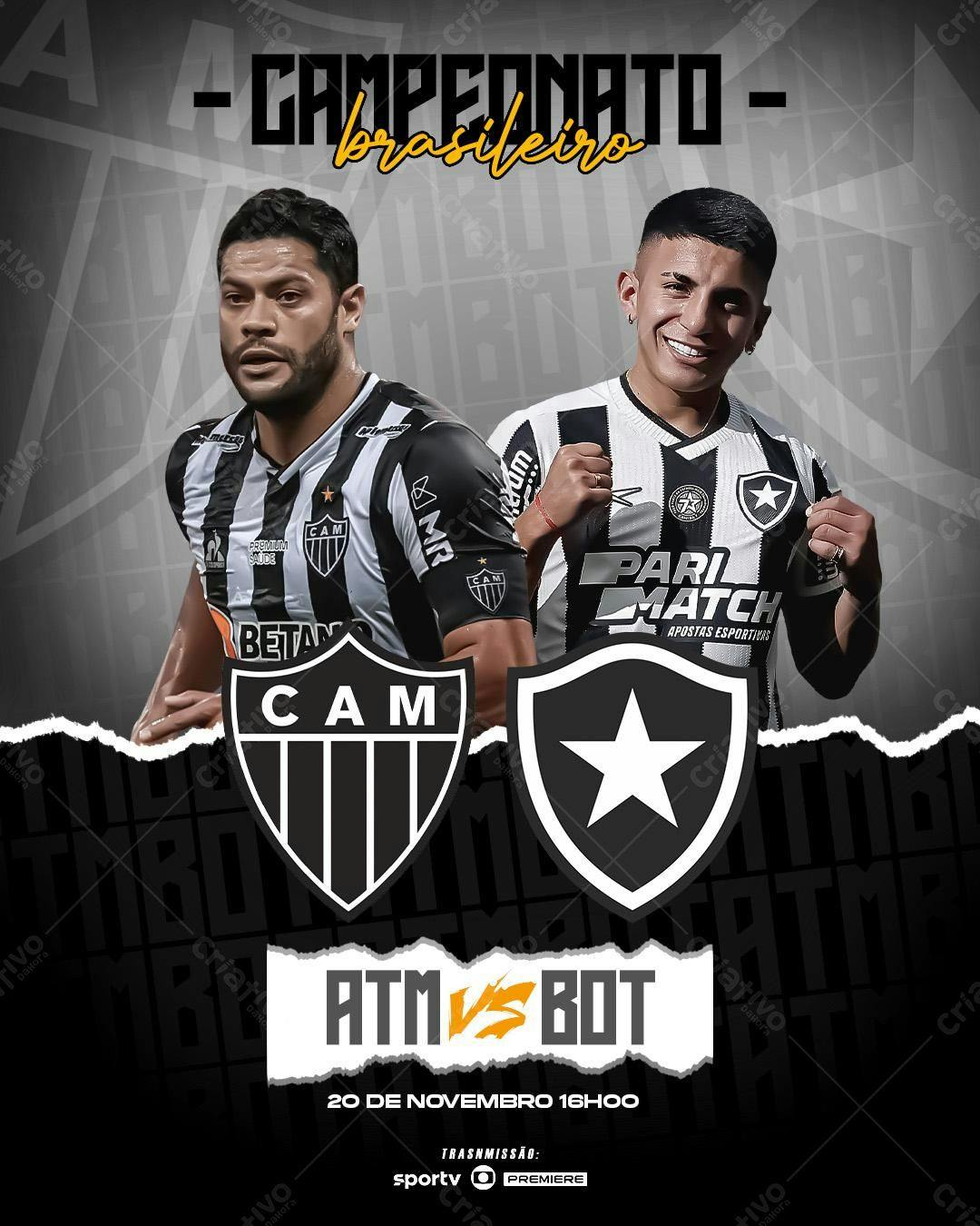 Flyer Campeonato Brasileiro PSD Editável