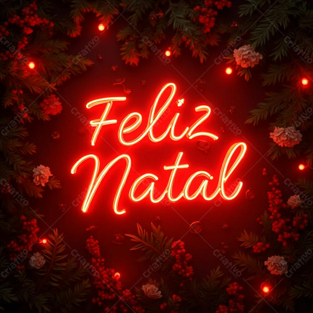Feliz Natal Com Cor Vermelha, Árvores Imagem