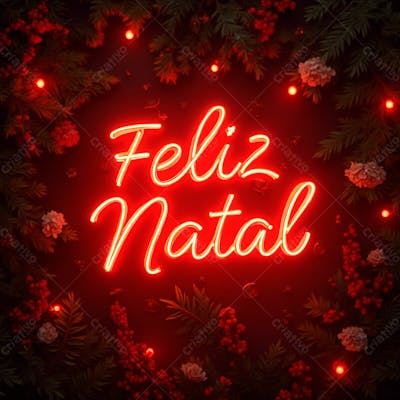 Feliz Natal Com Cor Vermelha, Árvores Imagem