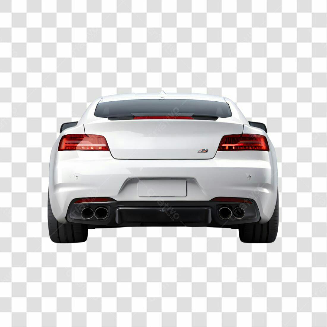 Icone Carro Esportivo Branco PNG com fundo transparente