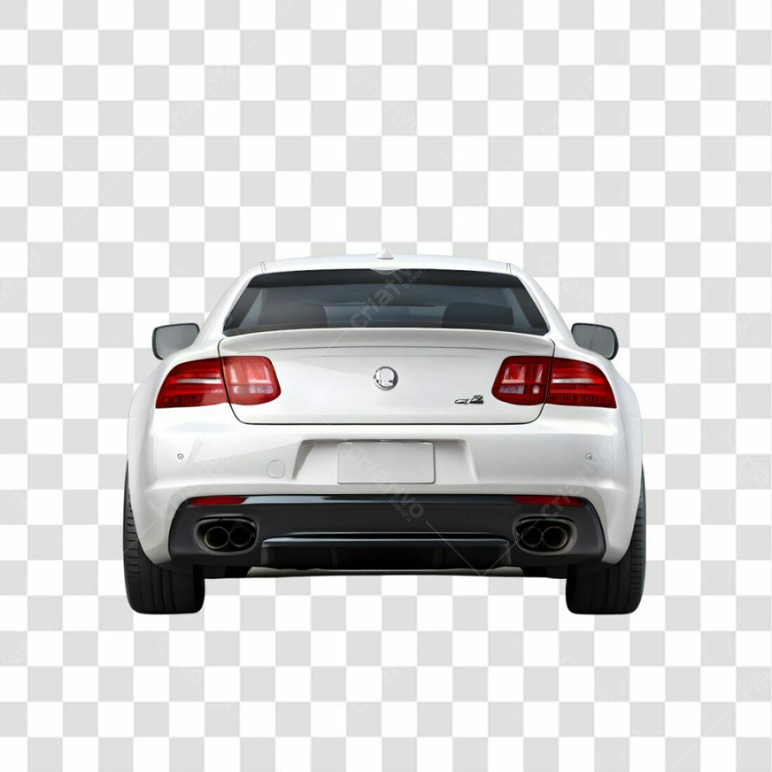 Icone Carro Branco PNG com fundo transparente