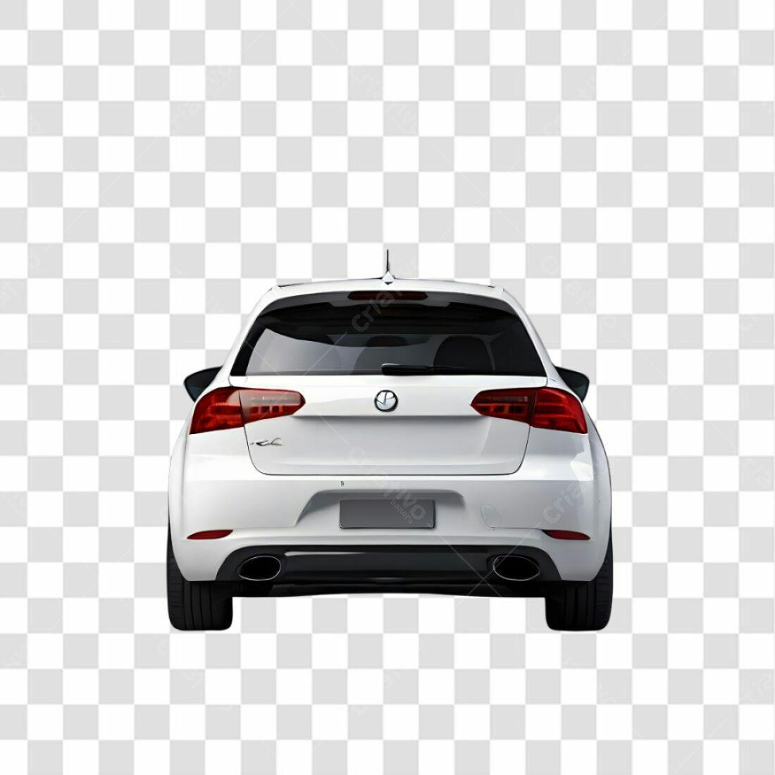 Icone Carro Branco PNG com fundo transparente