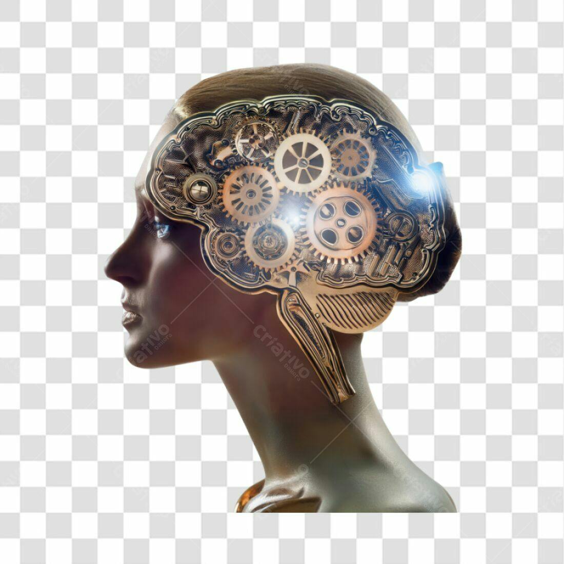 Icone Inteligência Artificial PNG com fundo transparente