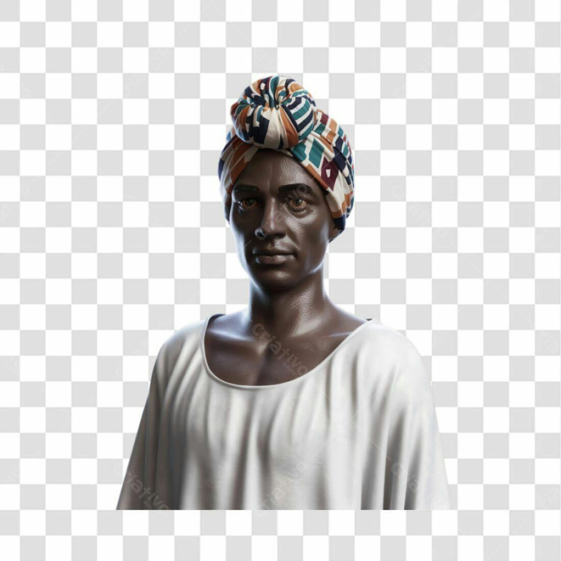 Icone Africano PNG com fundo transparente