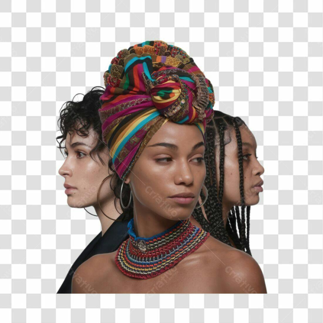 Imagem PNG Mulheres Diversidade com Fundo Transparente