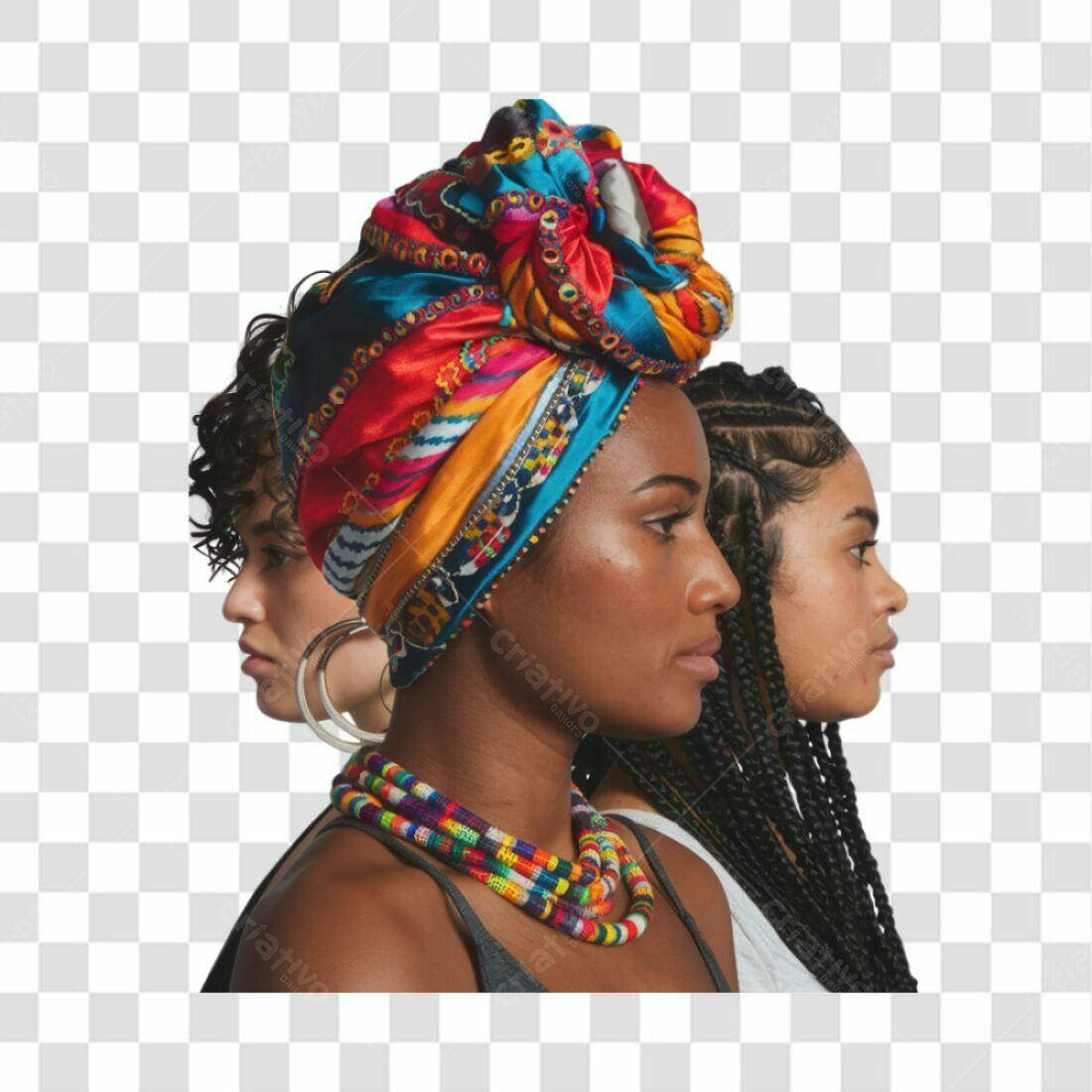 Icone Mulheres Diversas PNG com fundo transparente