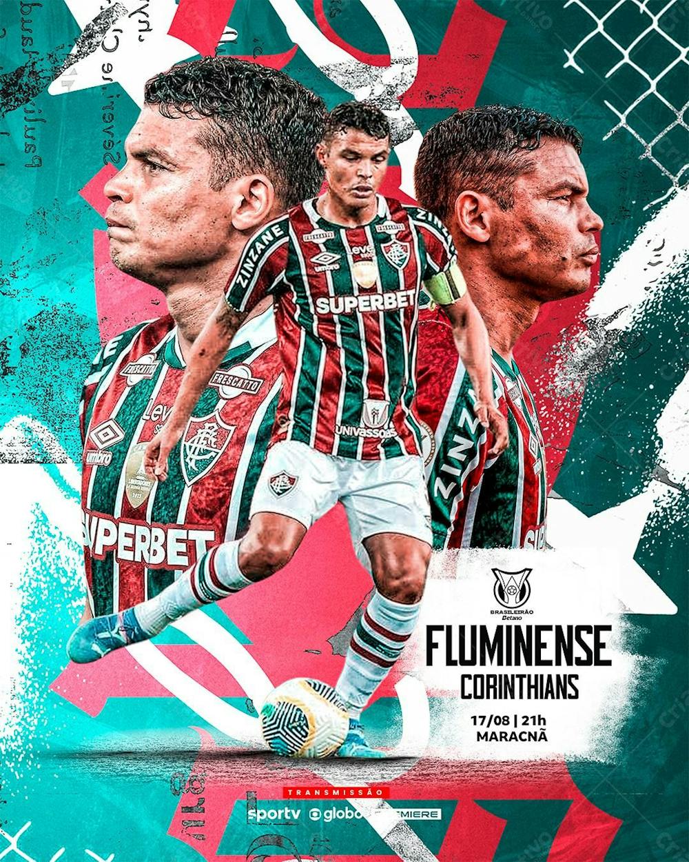 Futebol Brasileirao Fluminense X Corinthians Social Media