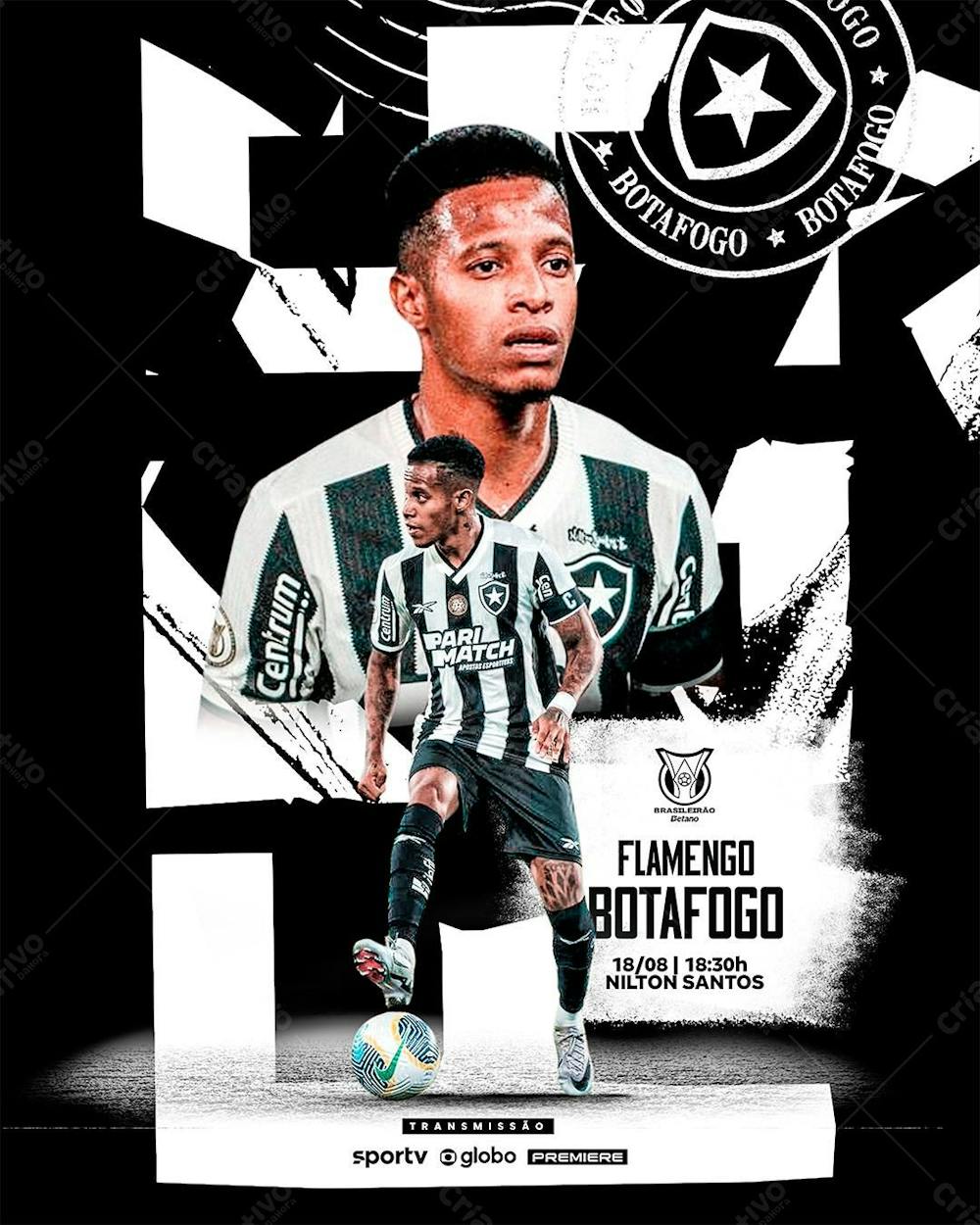 Futebol Brasileirao Flamengo X Botafogo Social Media