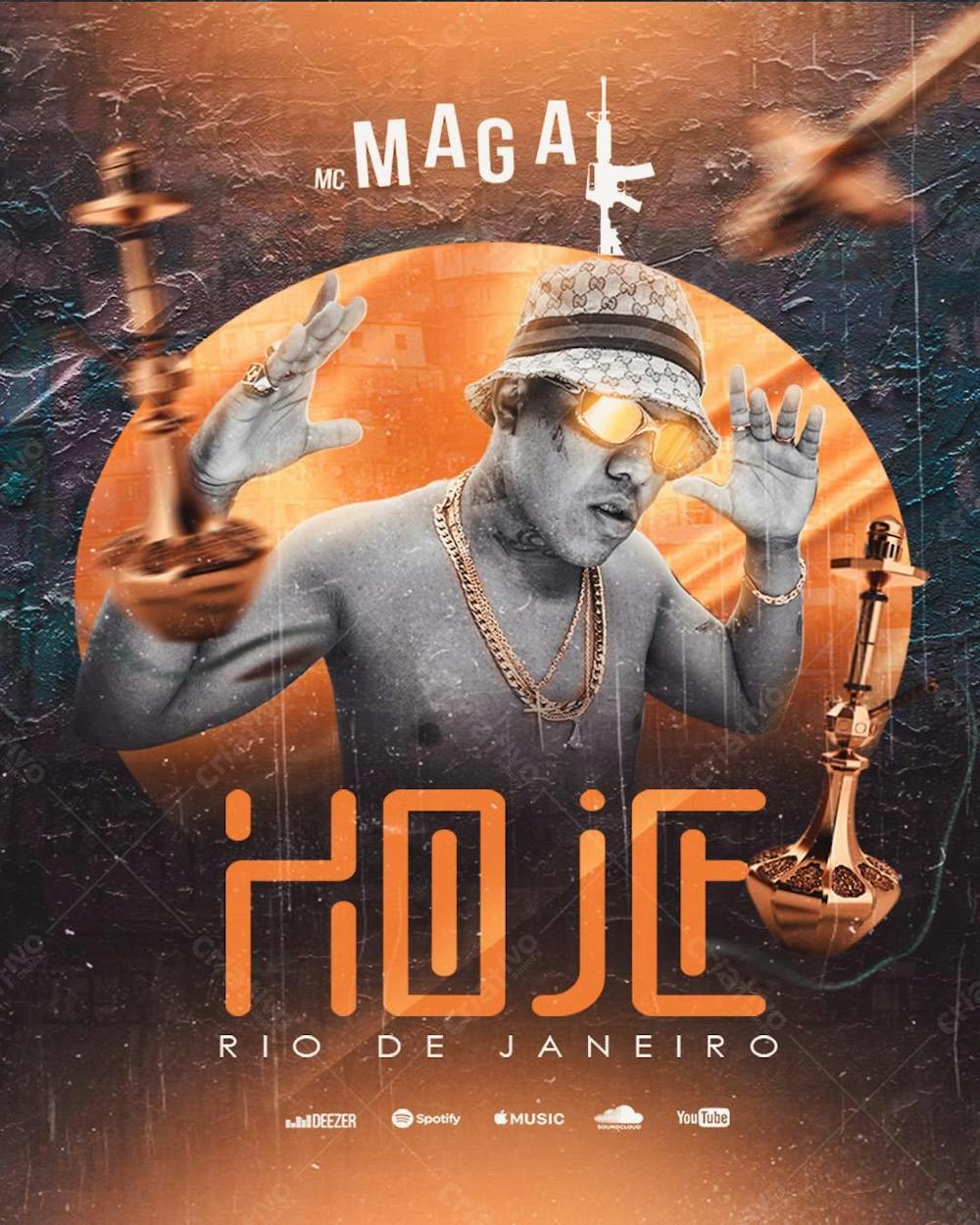 Flyer Feed Show Mc Magal