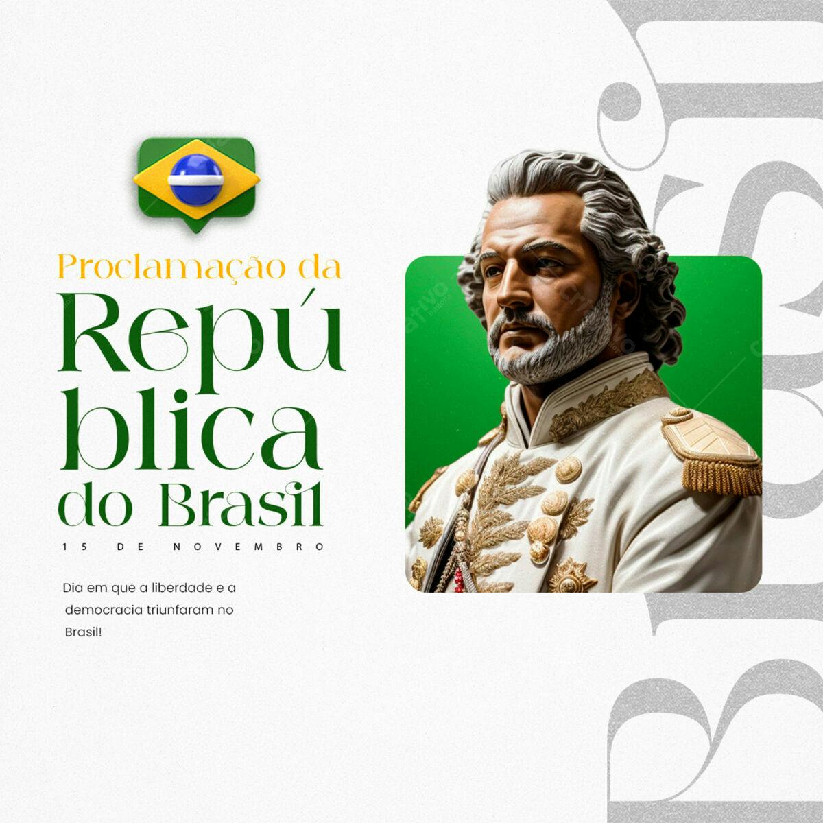 Post para Proclamação da República PSD Editável