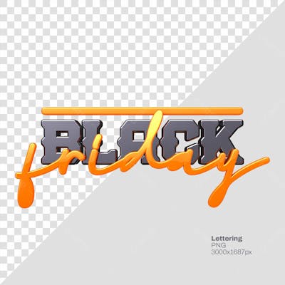 Selo Back Friday Para Composição