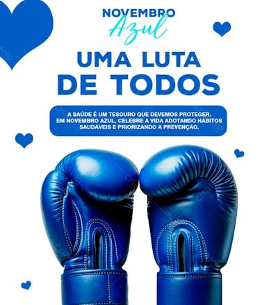  Novembro Azul  uma luta de todos 