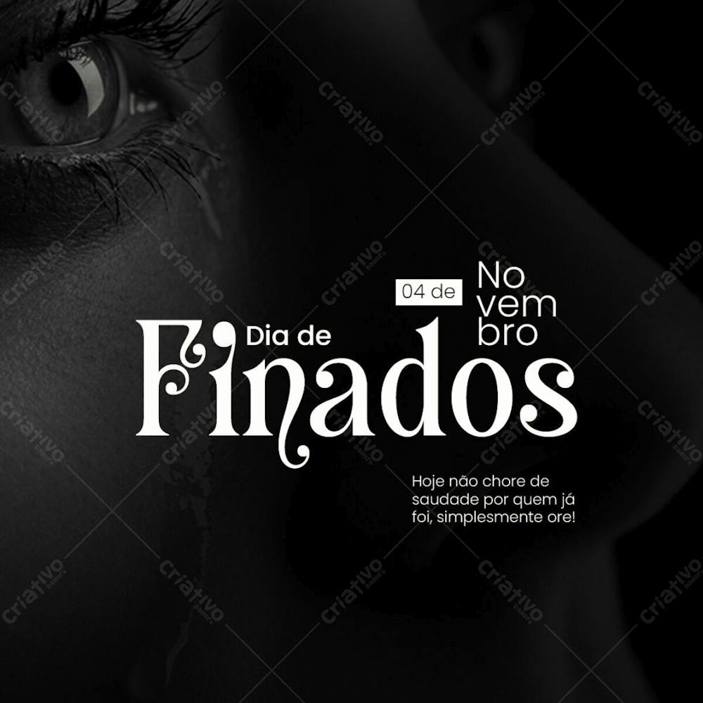 Social Midia Dia De Finados Feed Psd Editavel 5