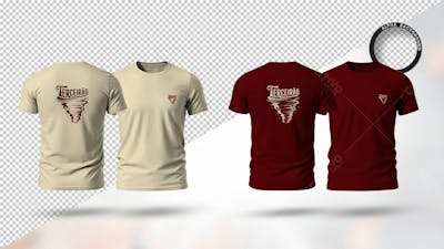 Mockup Camiseta Terceirão Camisa Design T Shirt Template Totalmente Editavel Psd