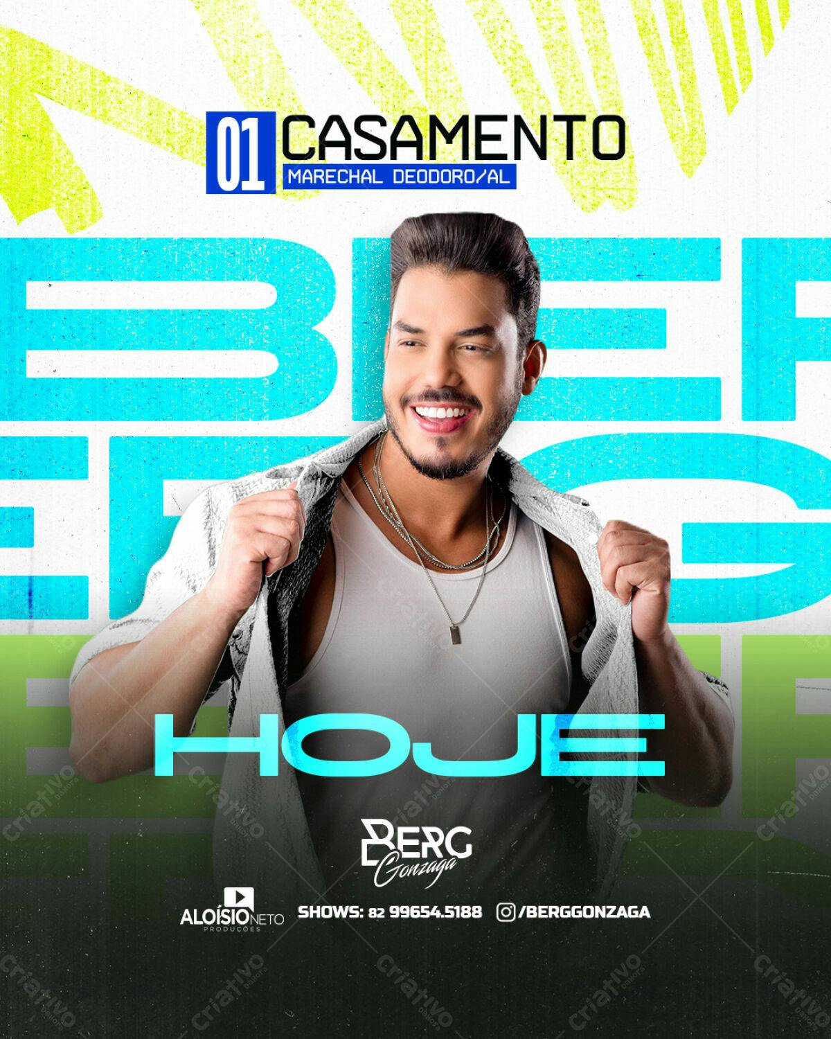 Flyer para Casamento PSD Editável