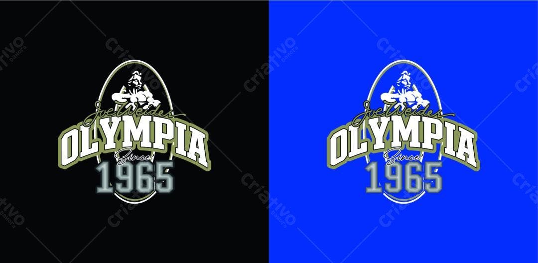Logotipo Vetorial Joe Weider Olympia 1965