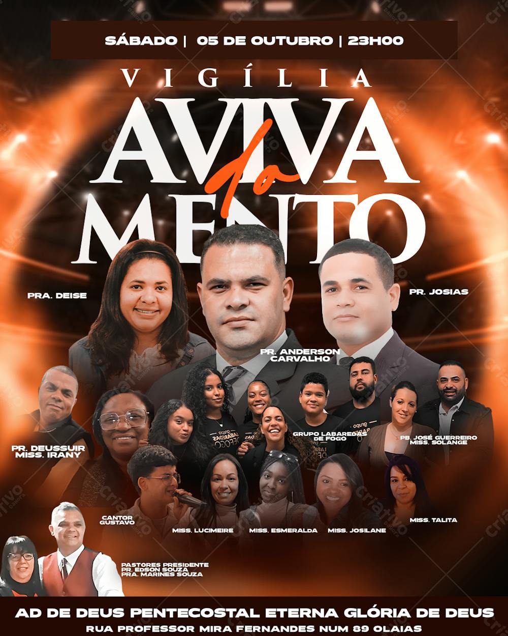 Cartaz Gospel Vigilia