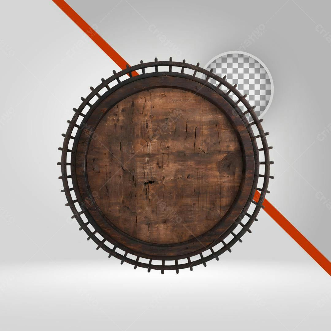 Icone Circular Madeira PNG com fundo transparente