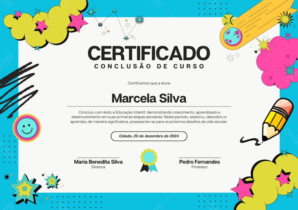 Certificado Infantil Escolar