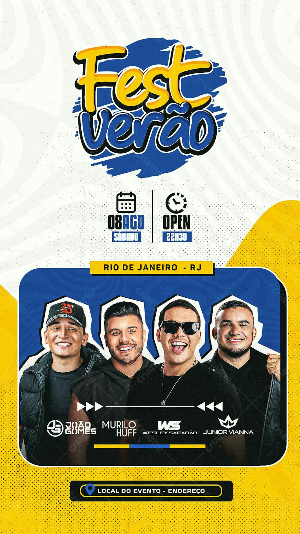 Psd Premium Fest Verão Story