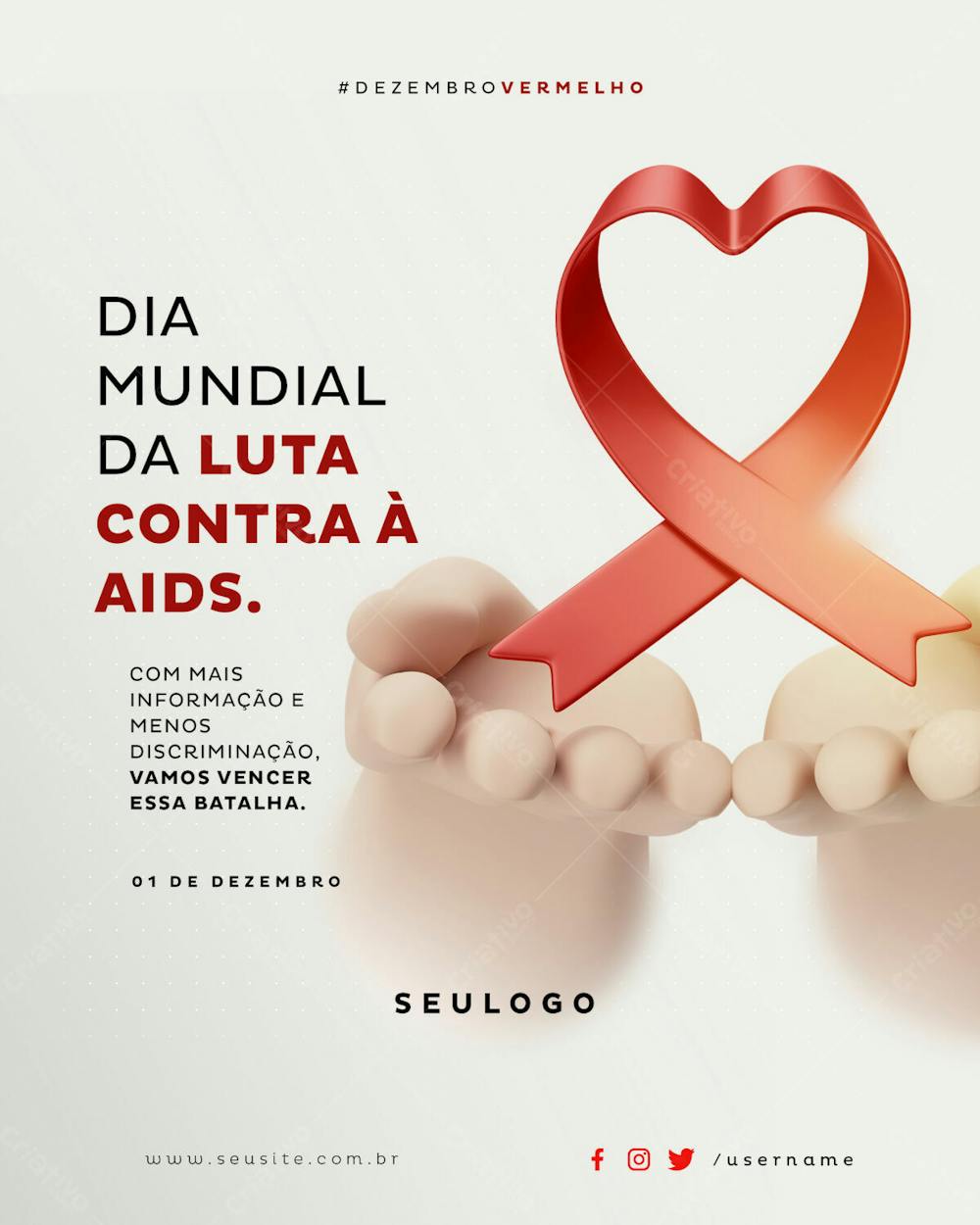 Projeto Plataformas 01 De Dezembro Dia Internacional Da Luta Contra À Aids Com Mais Informações E Menos Discriminação