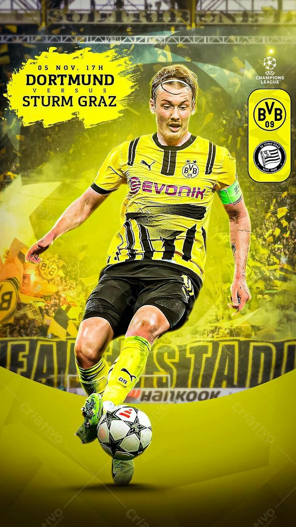 Flyer Matchday Brandt Dortmund