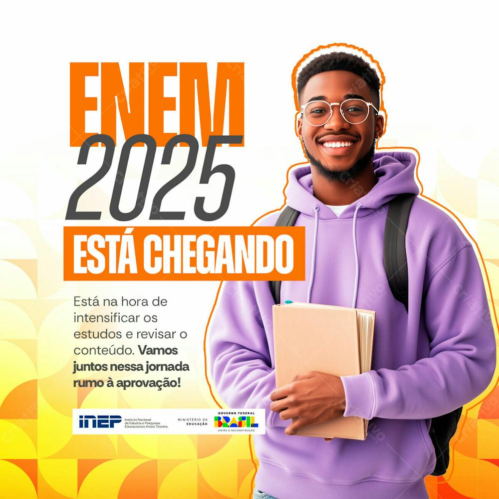 Social Media Enem 2025 Está Chegando