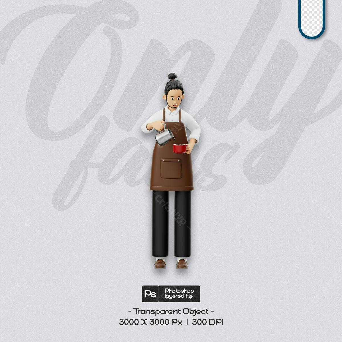 PSD para Banner de Café 3D PSD Editável