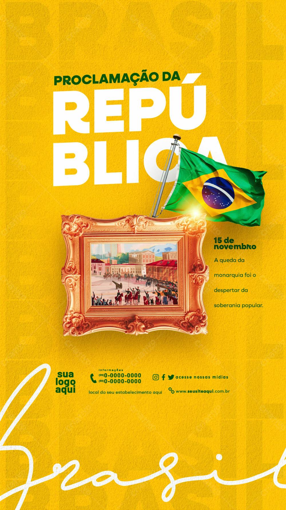 15 De Novembro Proclamação Da República Stories