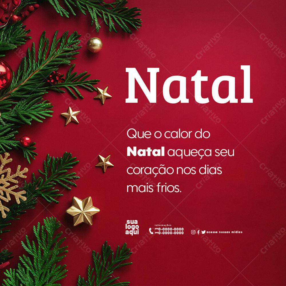 Mensagem Natalina Feliz Natal E Boas Festas