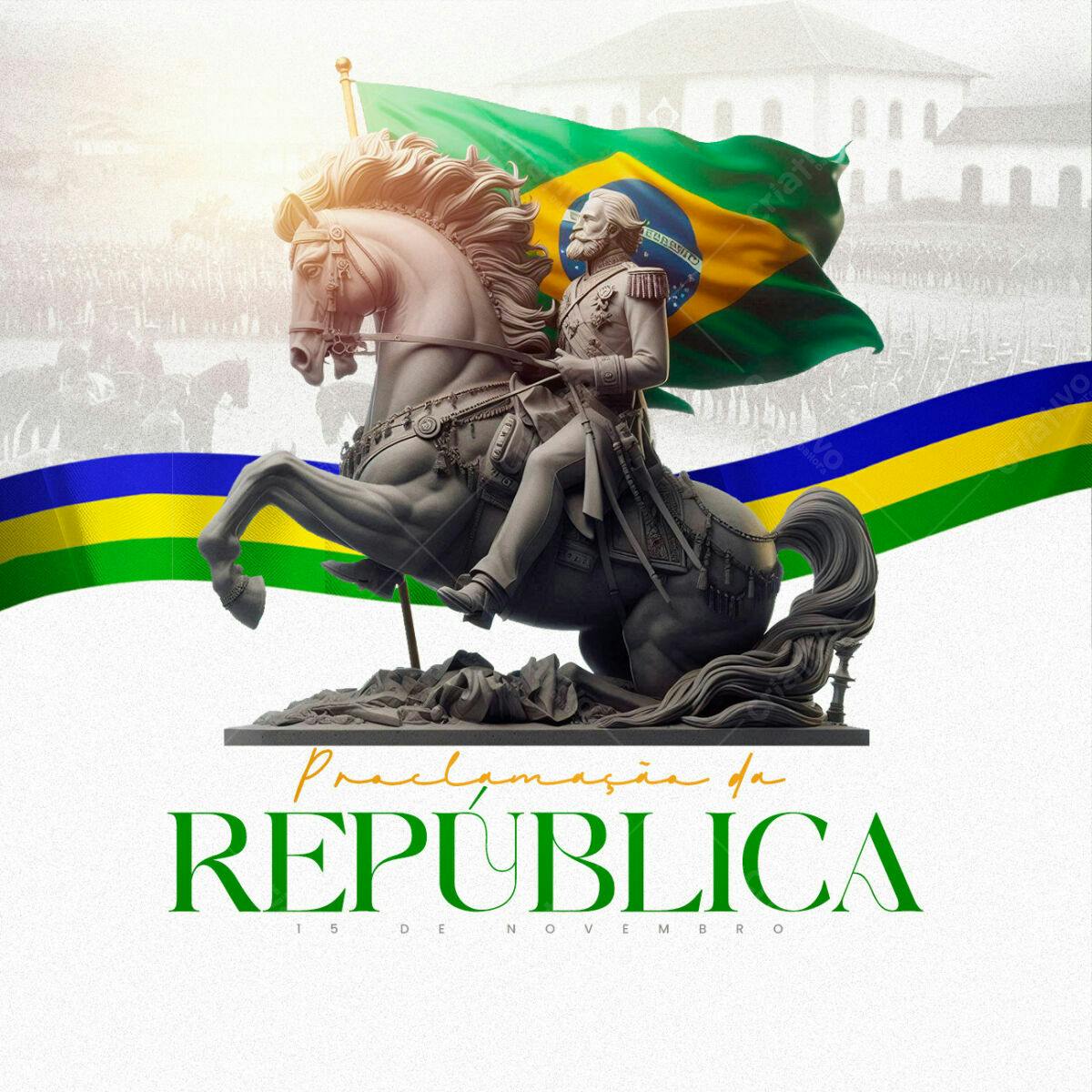 Flyer Proclamação da República PSD Editável