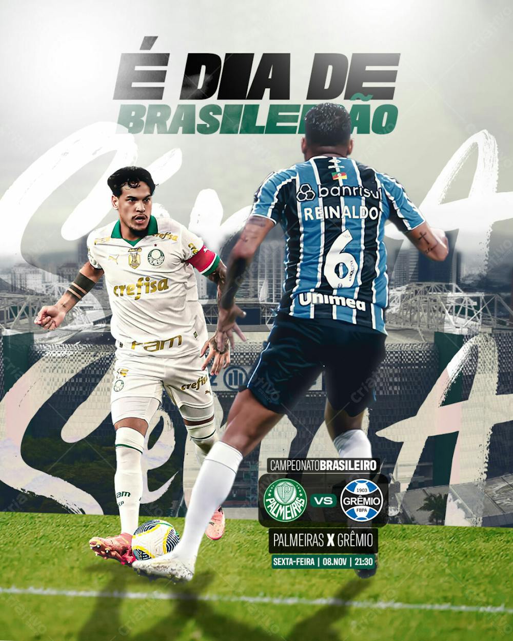 Jogo do Dia - Palmeiras X Gremio