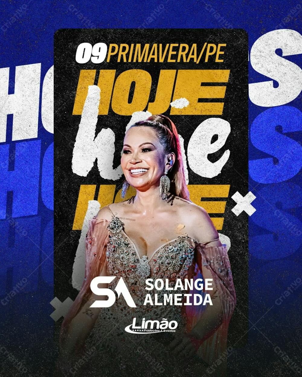 É Hoje 09Nov - Solange Almeida