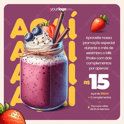 05 Promoção Especial De Açaí