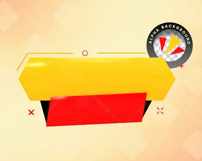 Discount Labels And Tag Special Offer Red 3D Rendering New Offer
