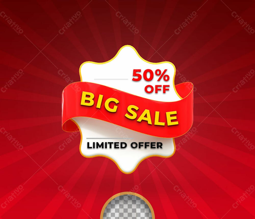 Discount Labels And Tag Special Offer Red 3D Rendering New Offer Tags Badges