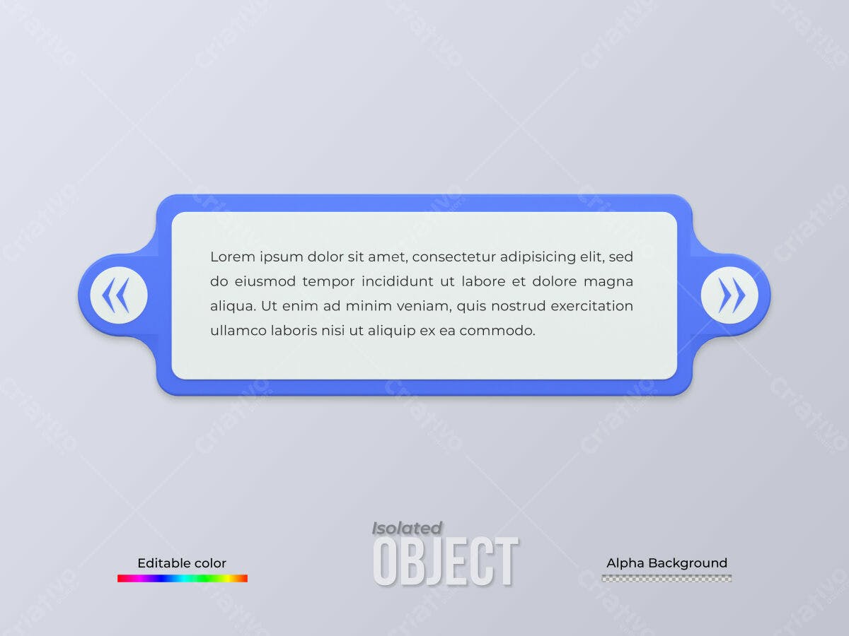 Banner Informativo Azul PSD Editável