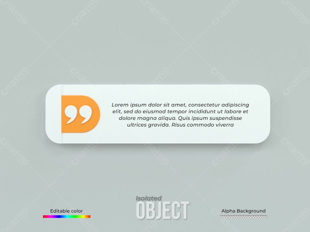 3D Rendering Quote Frames Box Blank Templates Realistic Minimal Text Info Design Box Banner Design